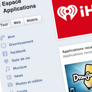 L&rsquo;Espace Applications (App Center) de Facebook officiellement lancé !