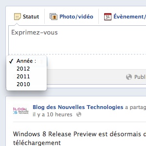 Planification des publications ajoutées aux pages Facebook