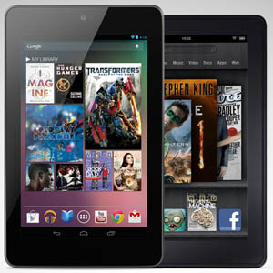 Nexus 7 vs. Kindle Fire : Laquelle devriez-vous acheter pour 200$ ?