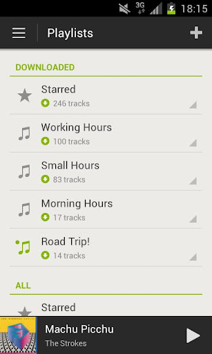 Spotify Radio arrive (enfin) sur Android - Playlist