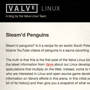 Valve prépare Steam pour les Linuxiens
