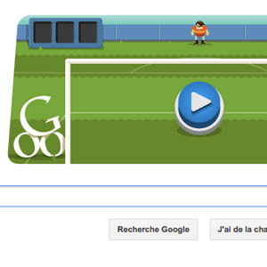 Londres 2012 Football en doodle du jour