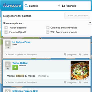 Foursquare &laquo;&nbsp;réinvente la recherche locale&nbsp;&raquo; avec une nouvelle page d&rsquo;accueil