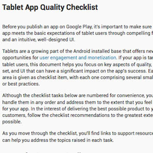 Google tente de convaincre les développeurs de créer de meilleurs applications pour les tablettes
