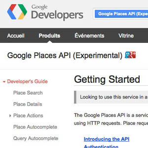 L&rsquo;équipe de l&rsquo;API Google Places présente les nouveautés dans un Hangout