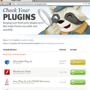Mozilla souhaite que les utilisateurs de Firefox mettent à jour Adobe Reader, Flash, et Silverlight