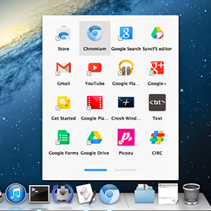 Google apporte le lanceur d'applications de Chrome OS sur OS X, télécharger la version bêta