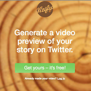 #Followme : Twitter et Vizify partenaire pour apporter un peu de vie visuel à vos tweets