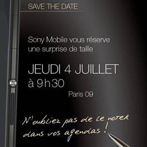 Sony Xperia Z Ultra (Togari) pourrait être dévoilé à Paris le 4 juillet