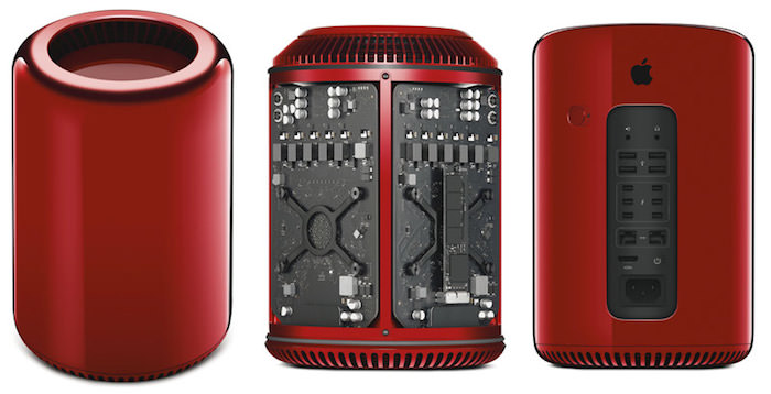 Apple produit un seul Mac Pro rouge, et ça va vous coûter cher