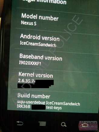 Version Android 2.6 eric schmidt annonce la sortie dandroid ice cream sandwich en novembre 2