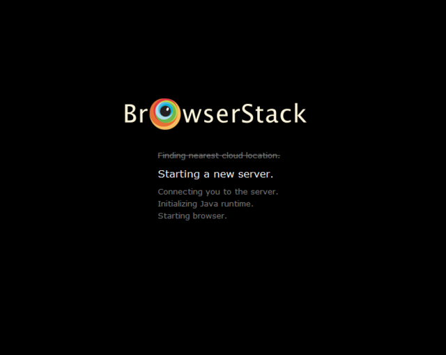 Découvrez BrowserStack.com, un outil formidable pour tester votre site Web efficacement - Lancement du test sur IE6