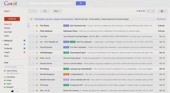 Nouvelle interface de GMail Google est prêt à déployer un lifting majeur pour Gmail