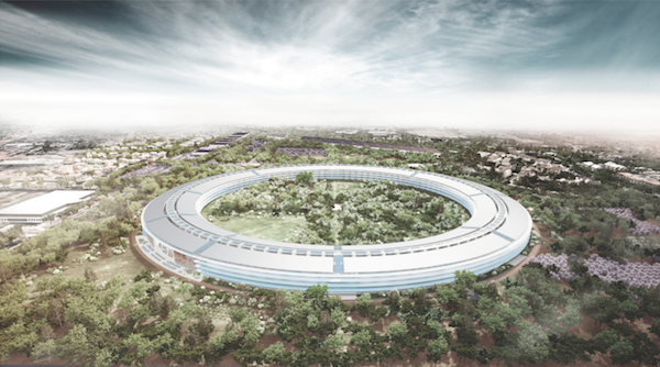 Google verse 100 millions de dollars pour des bureaux à Mountain View -Futur campus d'Apple 