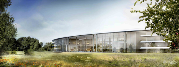 Google verse 100 millions de dollars pour des bureaux à Mountain View - Futur campus d'Apple