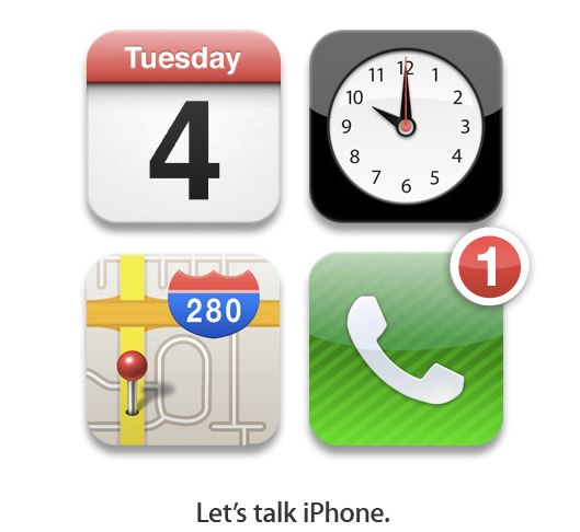 Je ne peux pas ce soir ... j'ai Keynote Apple à 19h ! - 4 octobre, 10h, à Cupertino, 1 nouvel iPhone