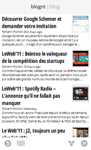 Liste des articles Comment bénéficier de Google Currents sur votre Android - Liste des articles