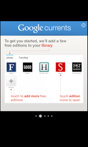 Tutoriel 2 : Ajout du contenu dans votre librairie Comment bénéficier de Google Currents sur votre Android - Tutoriel 2 : Ajout du contenu dans votre librairie