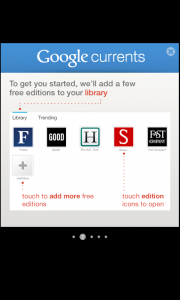 Comment bénéficier de Google Currents sur votre Android - Tutoriel 2 : Ajout du contenu dans votre librairie