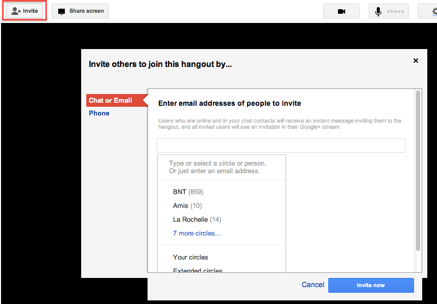 Google+ Hangout permet d'appeler des numéros fixes gratuitement mais pas en France !