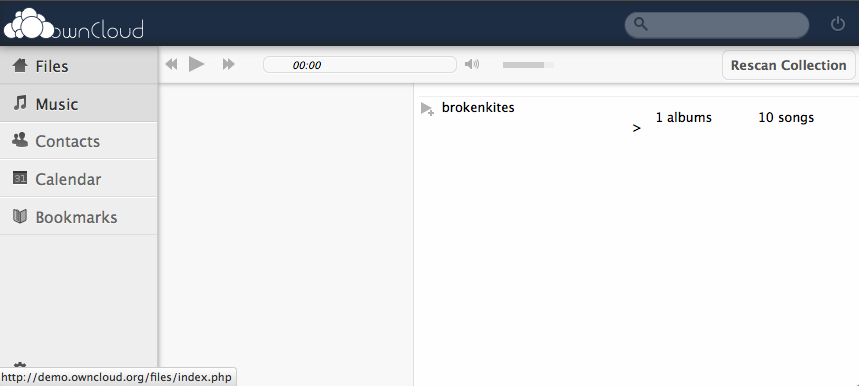 Stockage et gestion de la musique ownCloud, un concurrent Open Source à Dropbox et Box.Net - Stockage et gestion de la musique