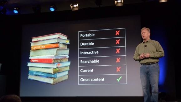 Apple va-t-il révolutionner les manuels scolaires ?