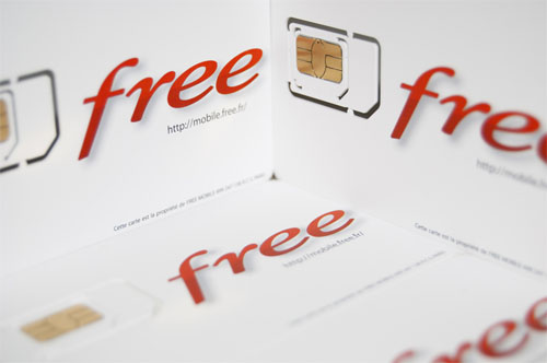 La carte SIM, également Micro-SIM, FreeMobile dévoilée - 2éme image de la carte SIM FreeMobile dévoilée