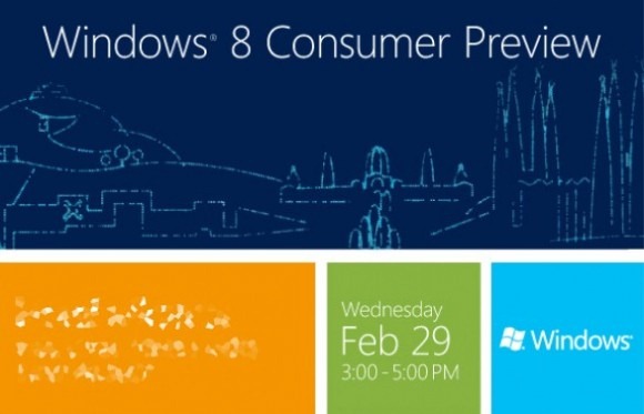 Microsoft annonce la Consumer Preview de Windows 8 sur une page dédiée - Logo Windows 8