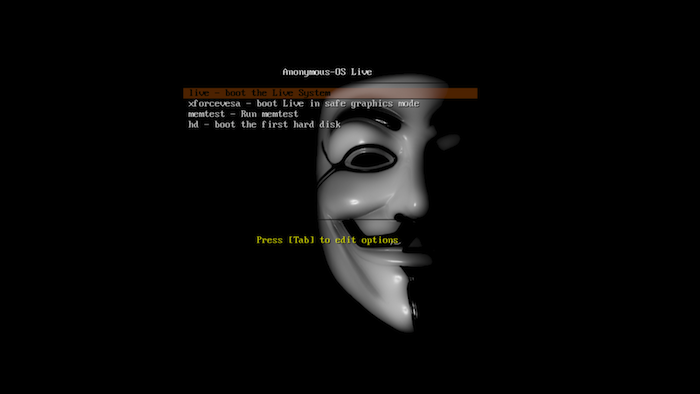 Les Anonymous publient leur propre système d'exploitation : Anonymous-OS