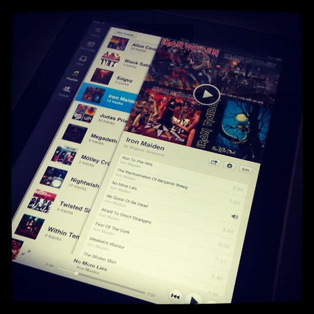 Vers une application Spotify officielle sur iPad ?  