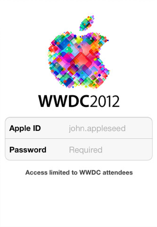Apple propose le calendrier de la WWDC 2012 et une app iOS, pour une keynote le 11 Juin