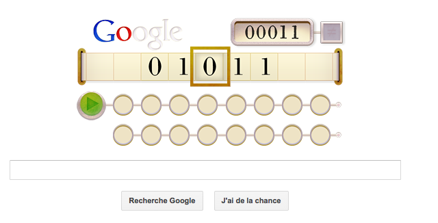 Alan Turing dans un interactif Google Doodle pour son 100e anniversaire 