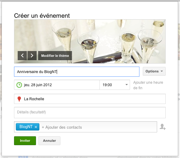 Google+ Événements, une caractéristique qui est active avant, pendant et après un évènement