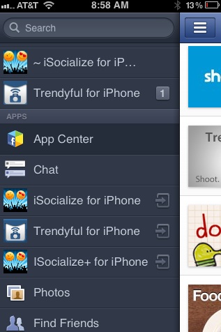Voici comment le Facebook App Center va ressembler sur iOS - Accessibilité de l'App Center