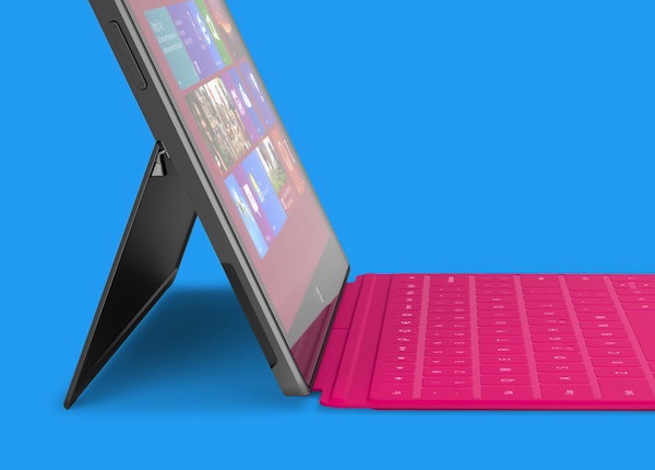 Voici les spécifications des tablettes Surface de Microsoft - Microsoft Surface, intégration parfaite du clavier