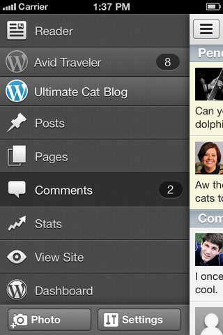 Wordpress pour iOS obtient une mise à jour majeure concernant l'interface utilisateur