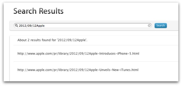 iPhone 5, iTunes, iPod Touch et iPod Nano annoncés sur le site d'Apple - 