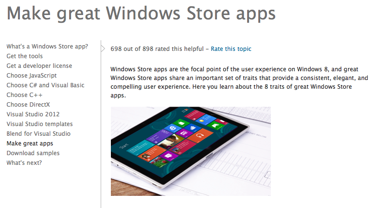 Microsoft renomme les Metro Apps en Windows Store Apps