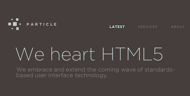 Apple aurait acquis Particle, une société de conseil HTML5