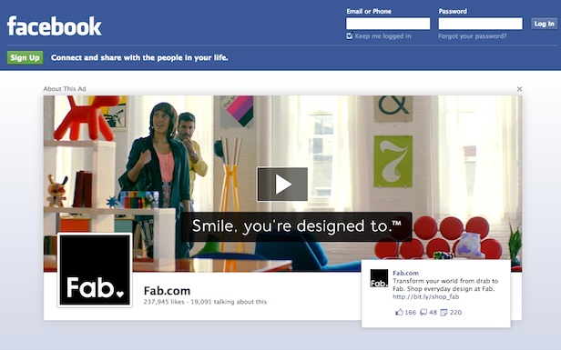 Facebook teste une nouvelle page d'accueil pour les utilisateurs déconnectés