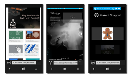 Microsoft détaille les principales différences entre IE 10 sur Windows 8 et Windows Phone 8