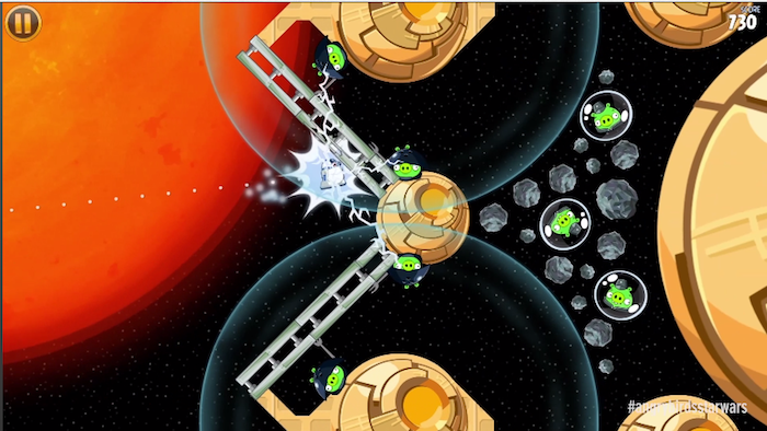 Un nouveau gameplay d'Angry Birds Star Wars est dévoilé, cette fois-ci les droids !