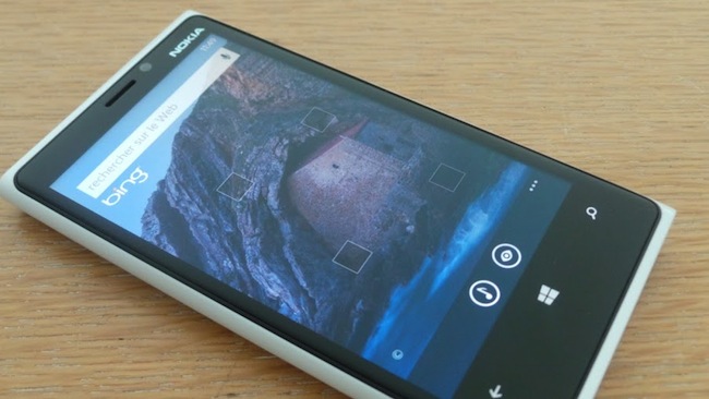 Comment démarrer avec votre smartphone Nokia Lumia 820 ou 920 sous Windows Phone 8 ? - Bing moteur de recherche officiel de Windows Phone 8