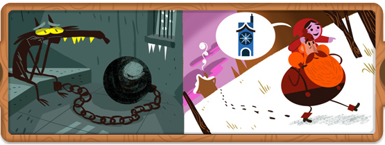 Les contes de Grimm en doodle animé aujourd'hui - 20ème doodle