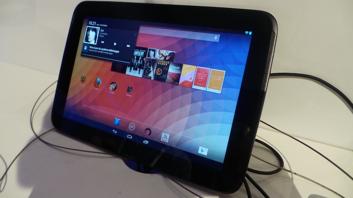 LeWeb’12 : Prise en main de la tablette Google Nexus 10