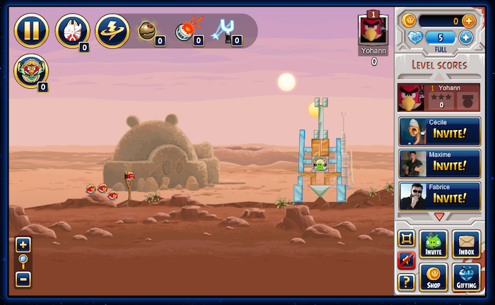 Rovio lance Angry Birds Star Wars bêta sur Facebook Rovio lance Angry Birds Star Wars bêta sur Facebook