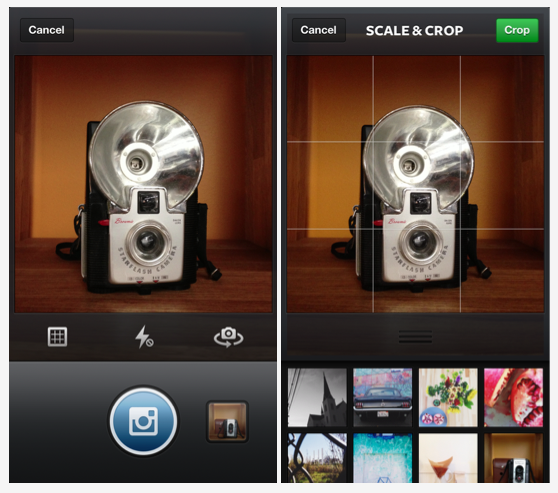 Une mise à jour d'Instagram permet d'améliorer l'appareil photo, ajoute un nouveau filtre - Gestion de l'appareil photo revue dans Instagram sous iOS