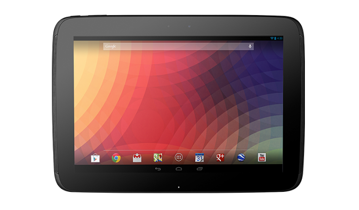 La tablette Nexus 10 pourrait être dotée d'un processeur quad-core dans une prochaine mise à jour