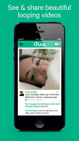 Twitter introduit Vine sur iOS, des vidéos de six secondes partagées en boucle sur le service