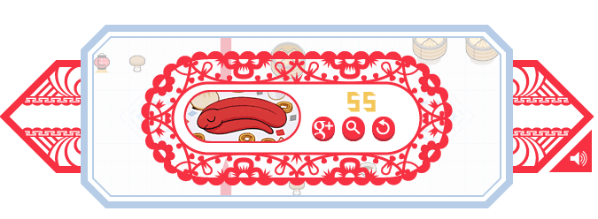 Chinese New Year en doodle du jour pour nos amis Chinois - Partage du score sur Google+